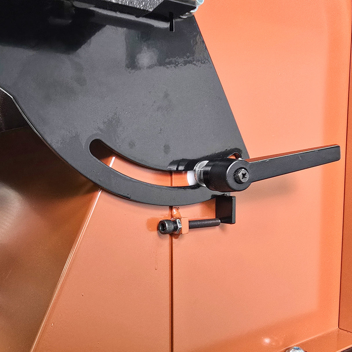 Sherwood 20in Disc Sander with Cabinet Stand in action at a woodworking workshop