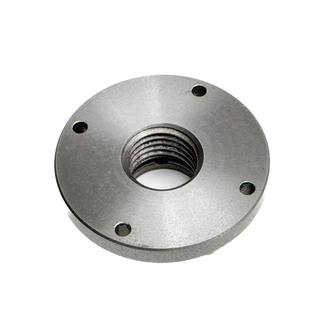 Sherwood Steel 75mm Face Plate for Wood Lathe M30 Thread on white background