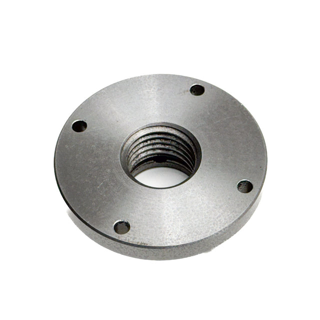Sherwood Steel 75mm Face Plate for Wood Lathe M30 Thread on white background
