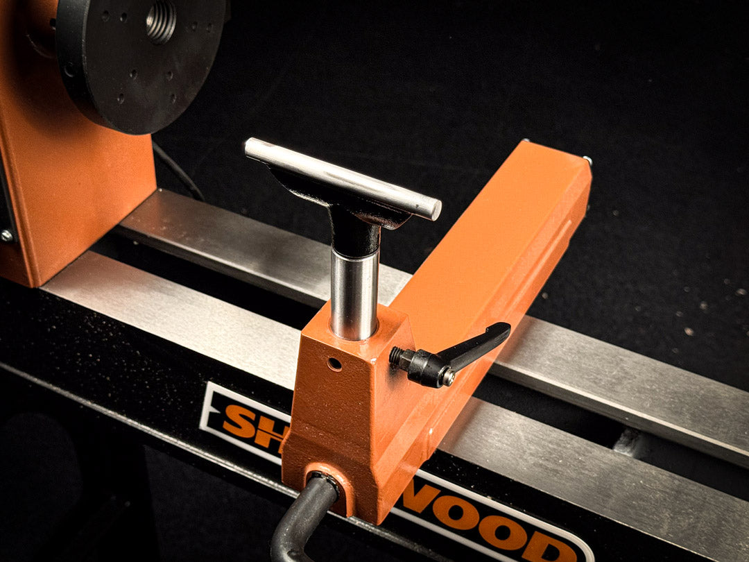 Sherwood 25.4mm Post Tool Rests for Wood Lathes, hardened steel bar for precision woodturning