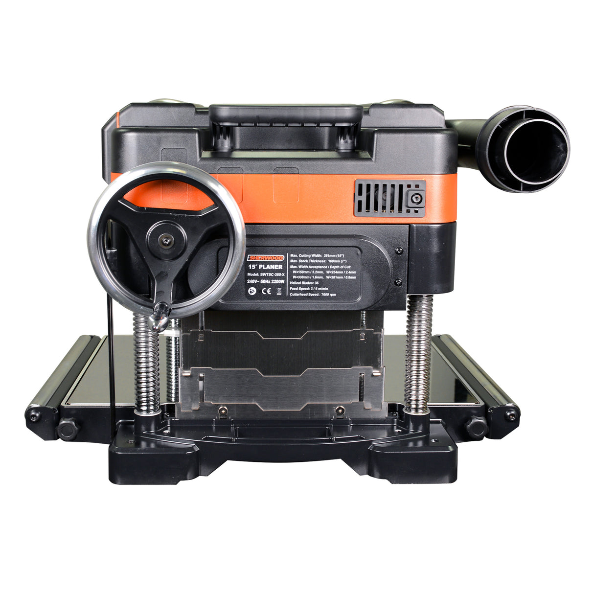 Sherwood 15in Benchtop Pro Thicknesser with Helical Head 2200W