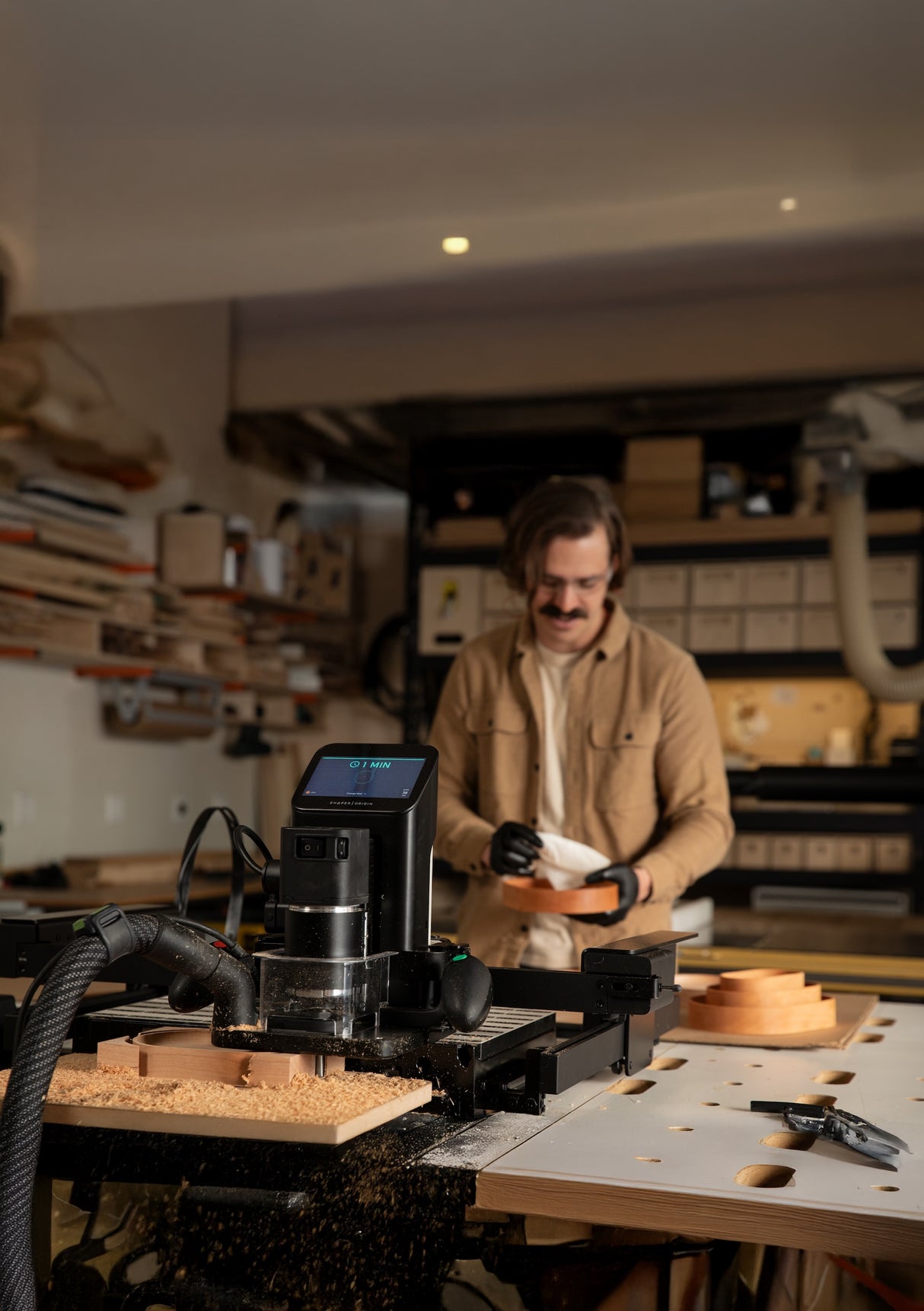 Shaper Tools BenchPilot for Origin Handheld CNC Router