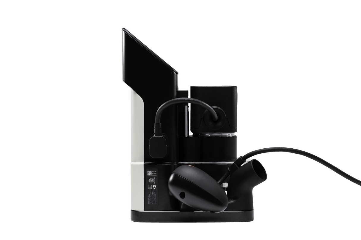 Shaper Origin Handheld CNC Router and Workstation Bundle in use on wood piece