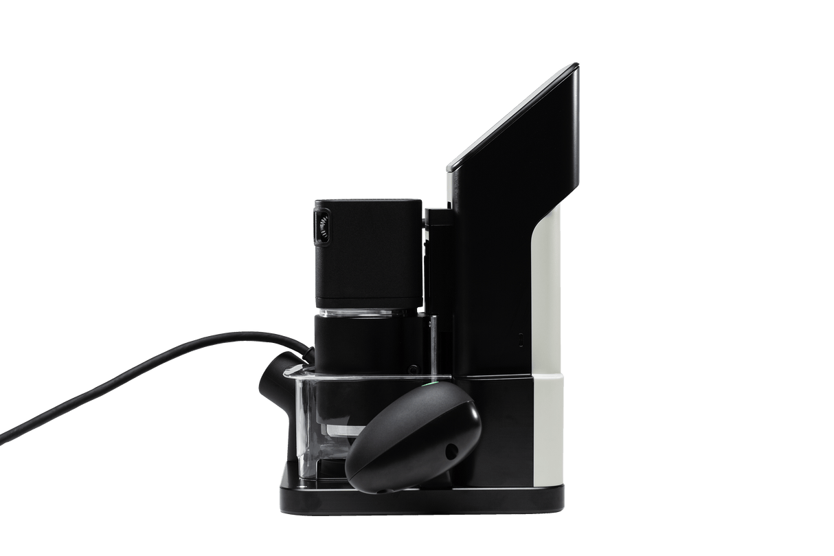 Shaper Tools Origin Handheld CNC Router plus Workstation Bundle in use on timber piece