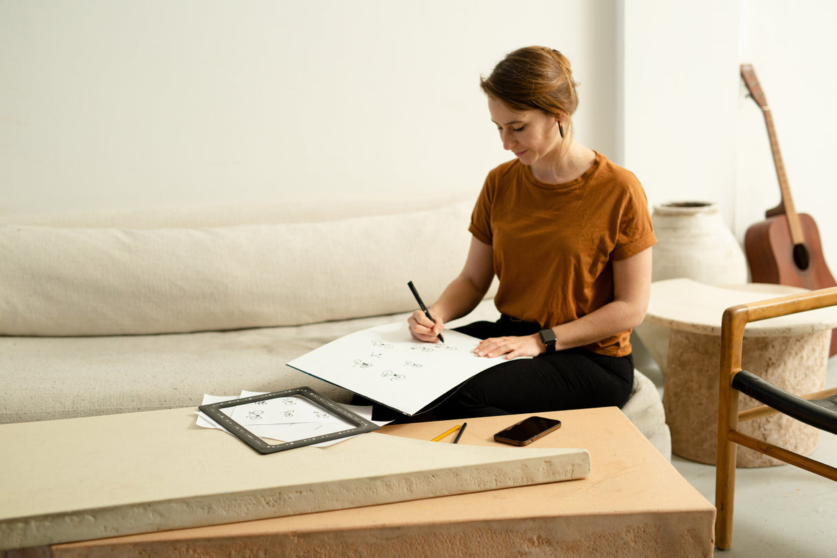 Shaper Tools Trace Frame capturing drawing for vector graphics conversion