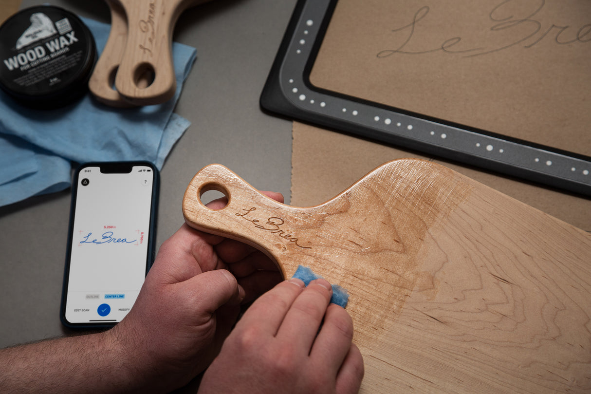 Shaper Tools Trace Frame & Case for Origin Handheld CNC Router - Capturing sketches for easy vector conversion