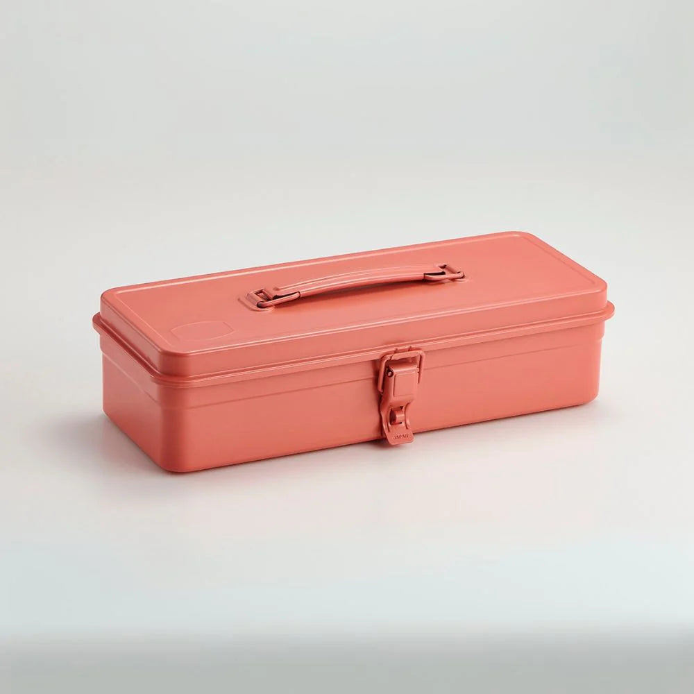 Wooden Toyo trunk shape toolbox in 32cm size, showcasing intricate joinery and craftsmanship
