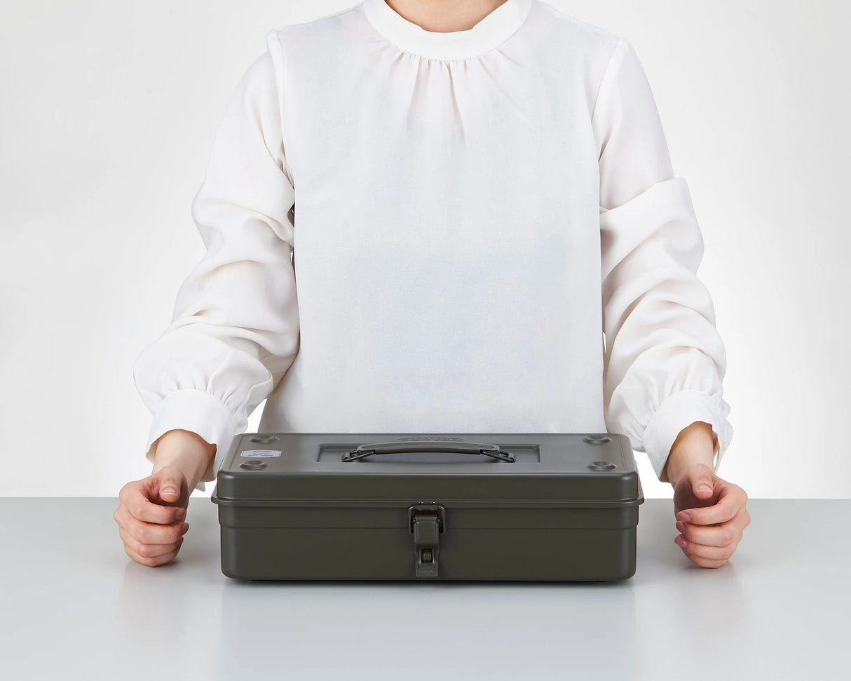 Toyo Steel 32cm Trunk Shape Stackable Lockable Toolbox