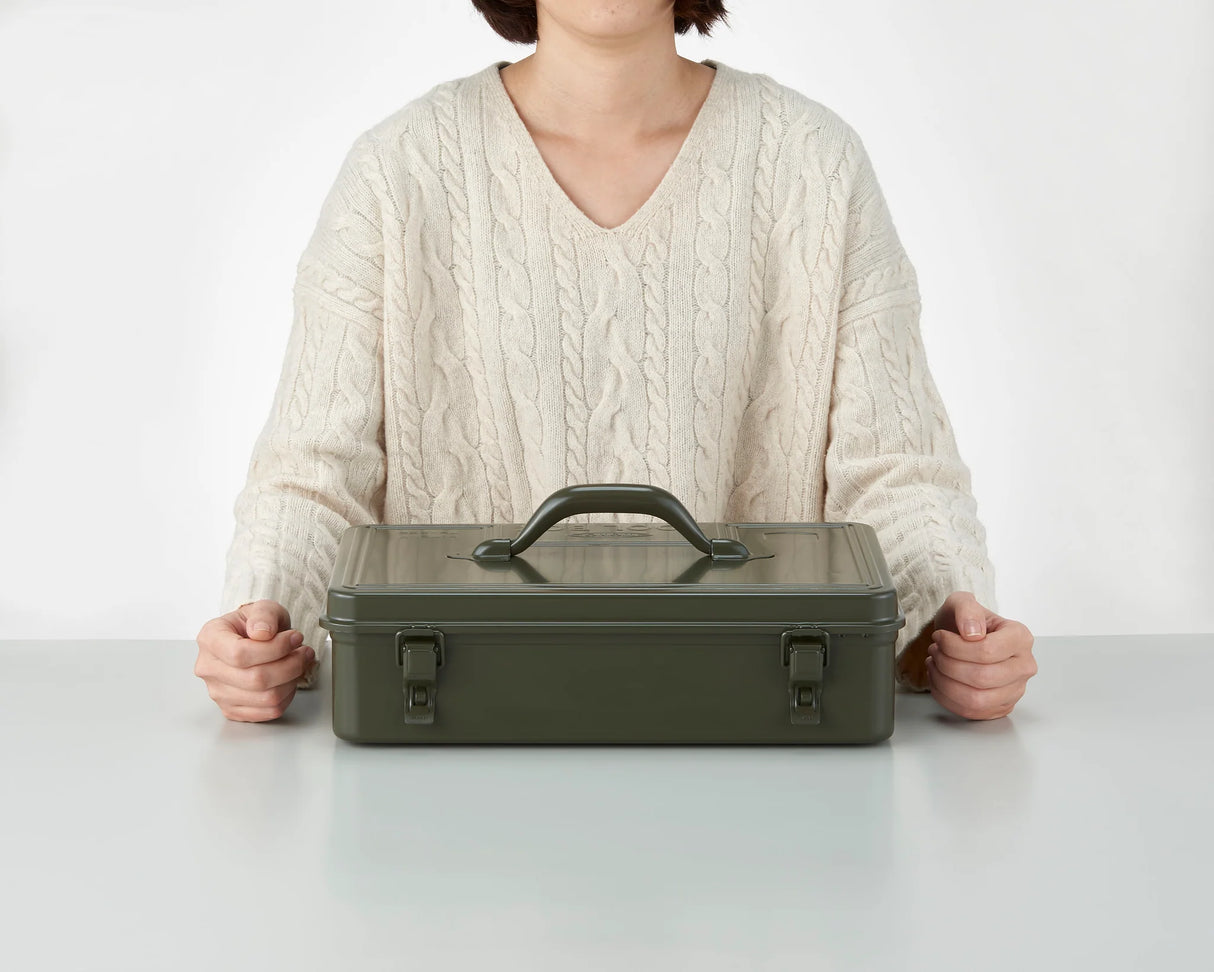 Toyo Steel 36cm Trunk Type Lockable Toolbox