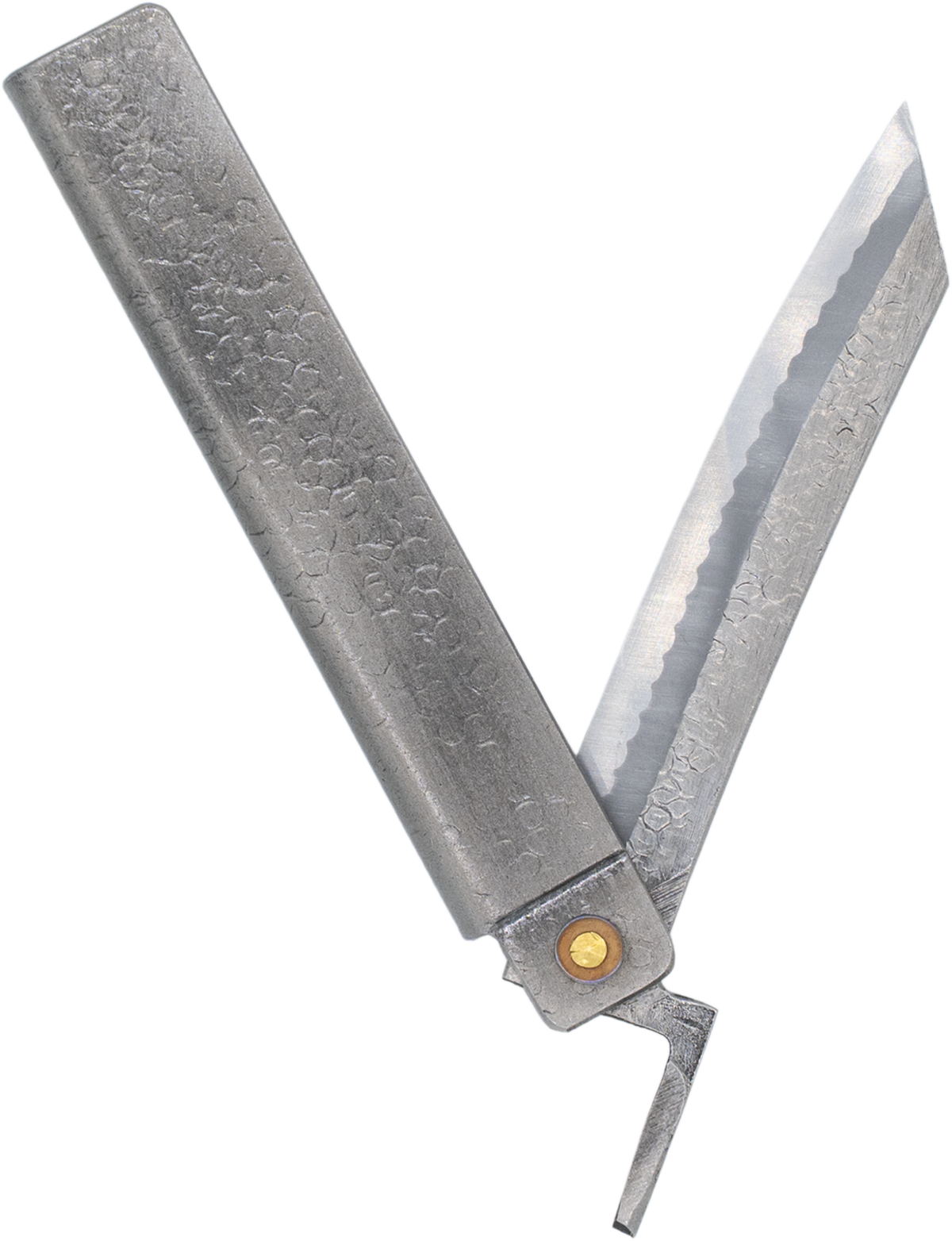 Tomita Higo Pocket Knife White Steel Kiritsuke Style