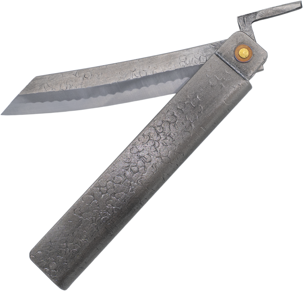 Tomita Higo Pocket Knife White Steel Kiritsuke Style