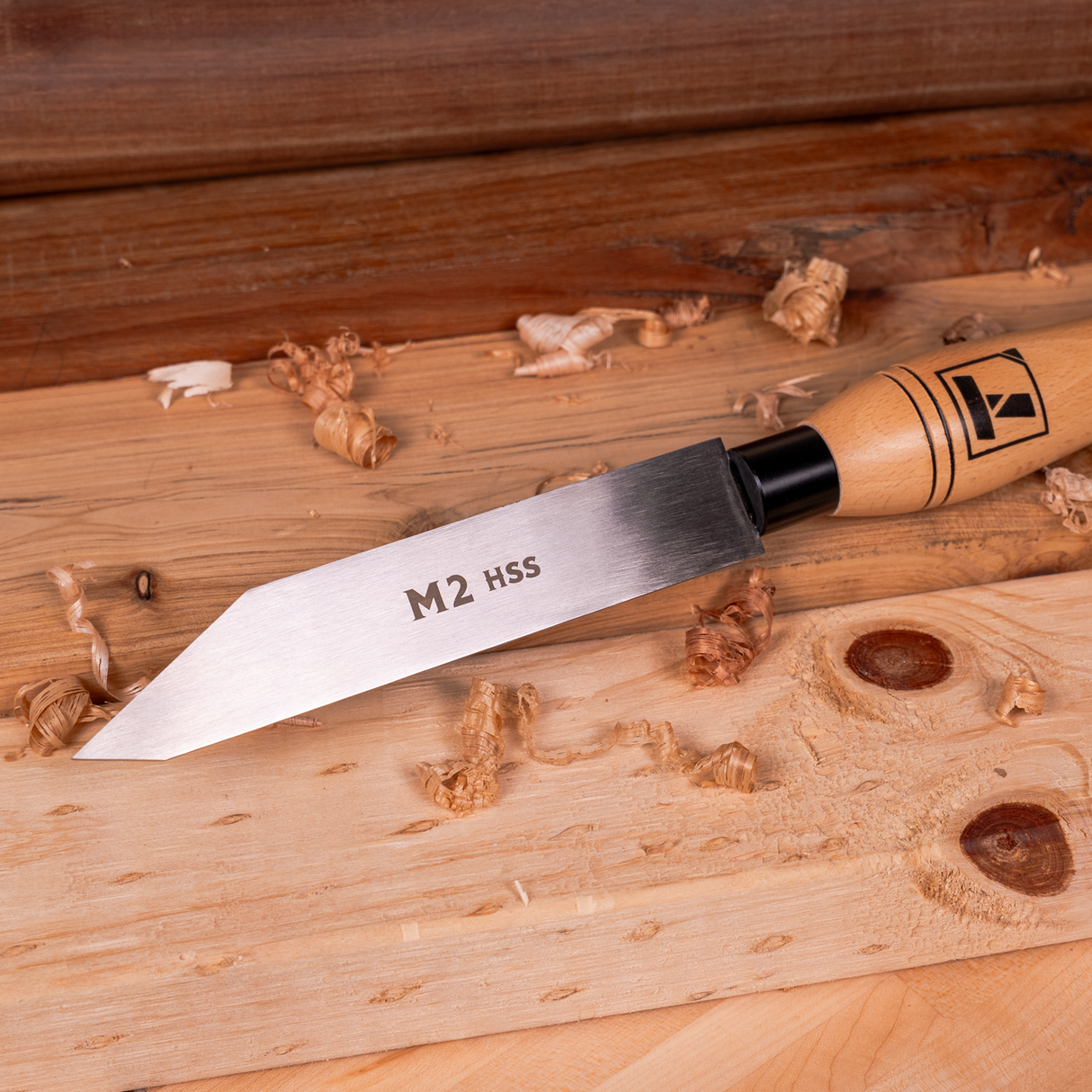 Torquata 2mm Euro Parting Tool M2 HSS Woodturning Tool