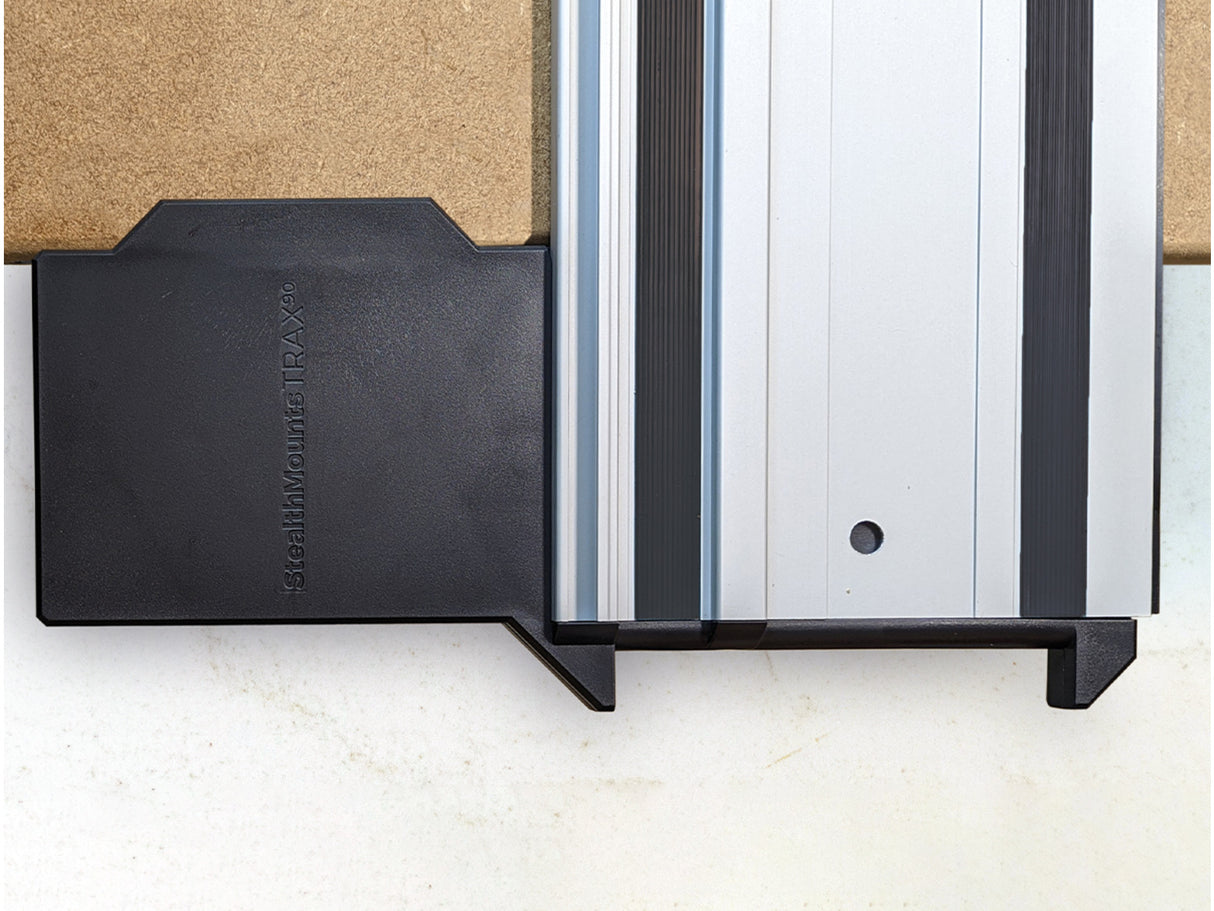 StealthMounts Trax90 XL Track Saw Square for Milwaukee