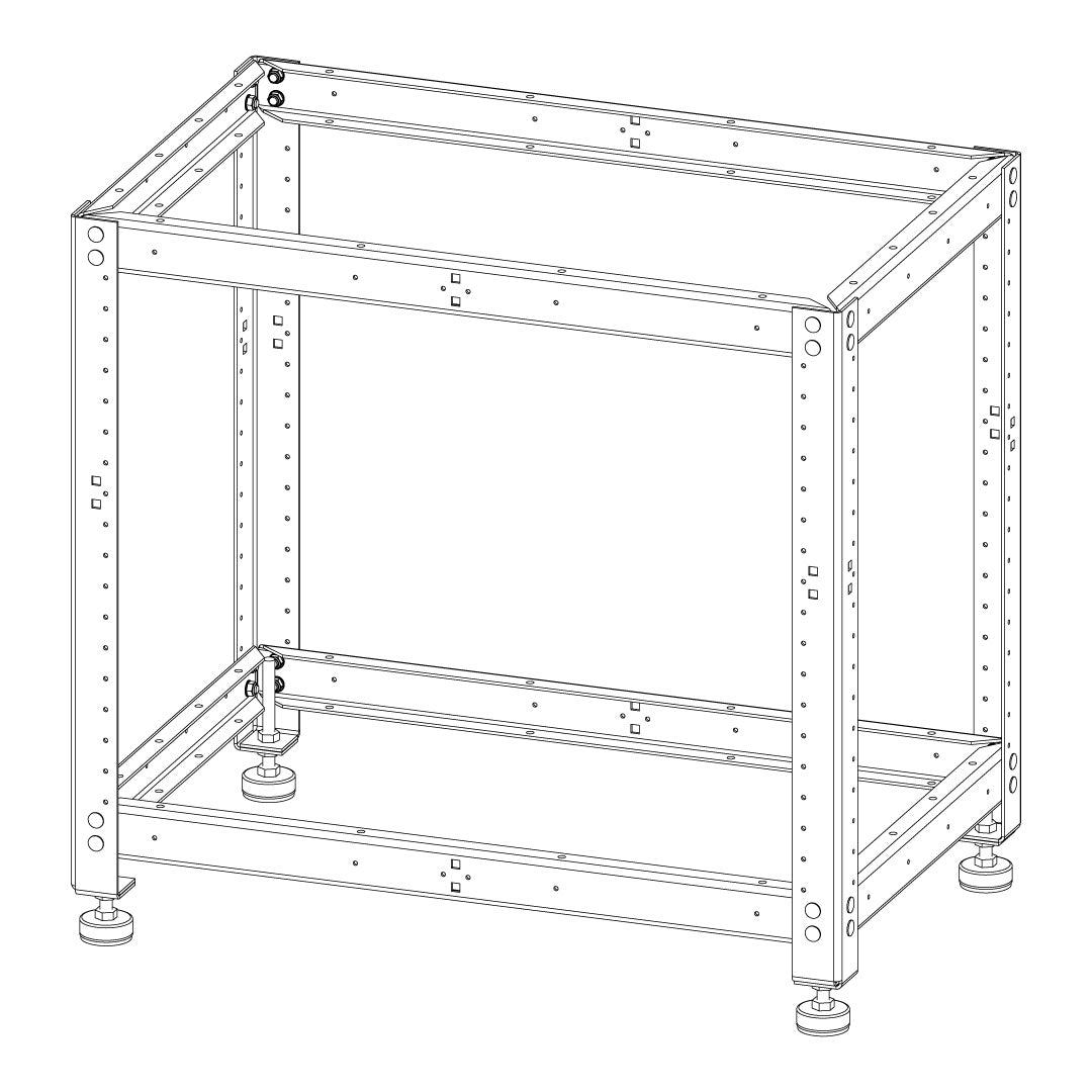 Torquata Workbench System 800 x 500 Workbench Stand Only