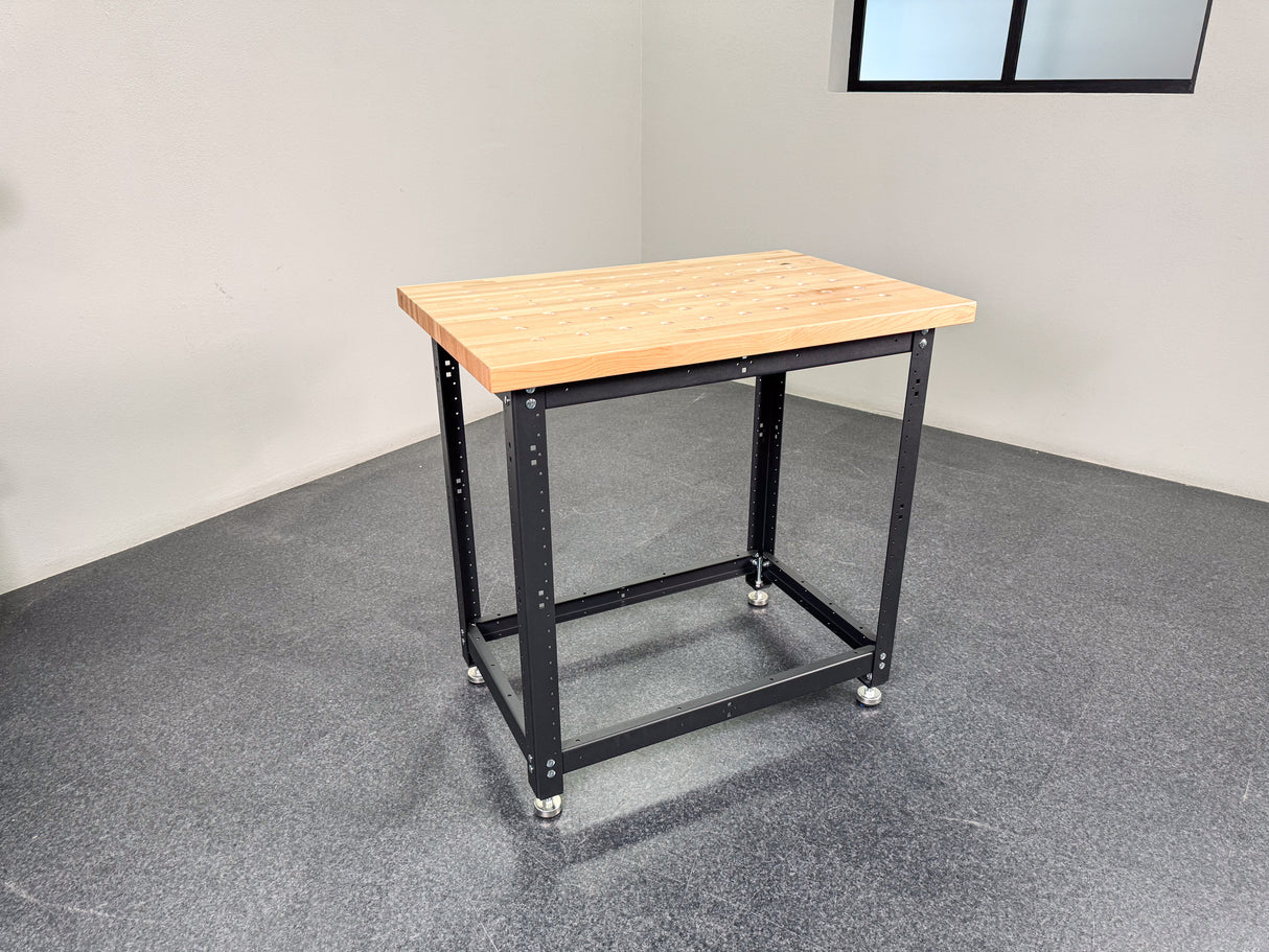 Torquata Workbench System 900 x 600 Workbench Kit with Dog Hole Top