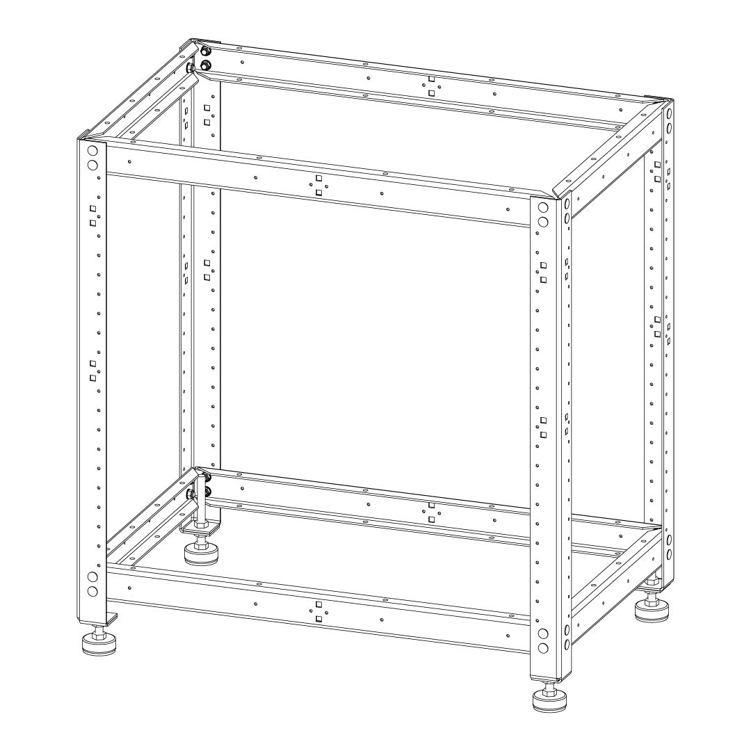 Torquata Workbench System 800 x 500 Workbench Stand Only