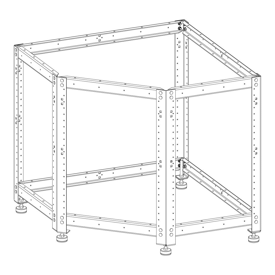 Torquata Workbench System Corner Kit Stand Only