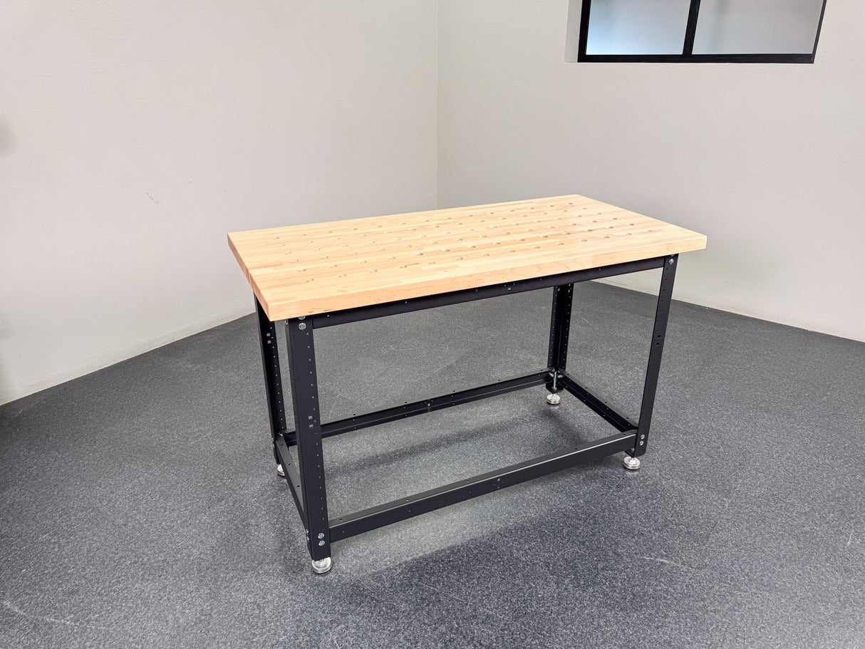 Torquata Workbench System 1200 x 600 Workbench Kit with Dog Hole Top