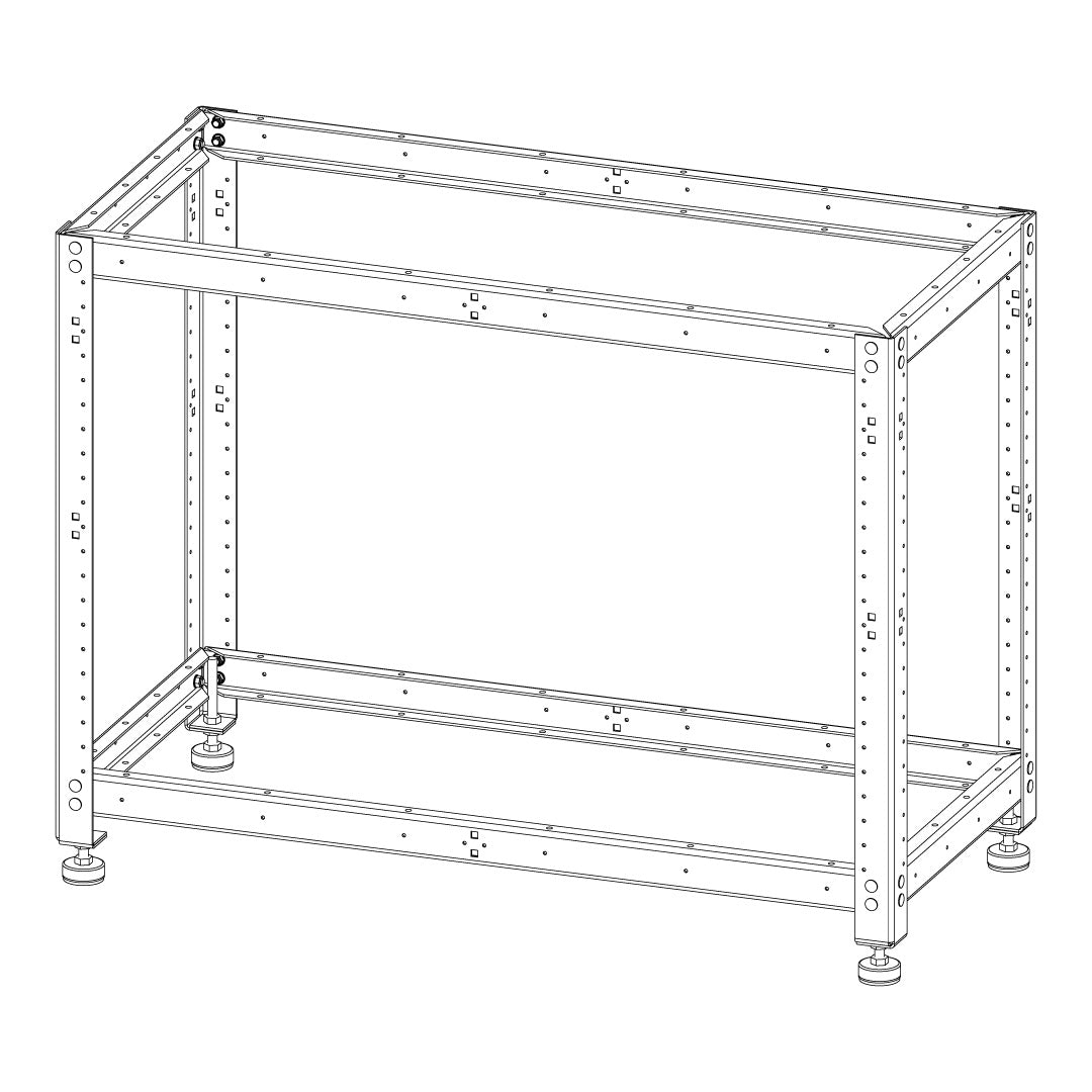 Torquata Workbench System 1100 x 500 Workbench Stand Only