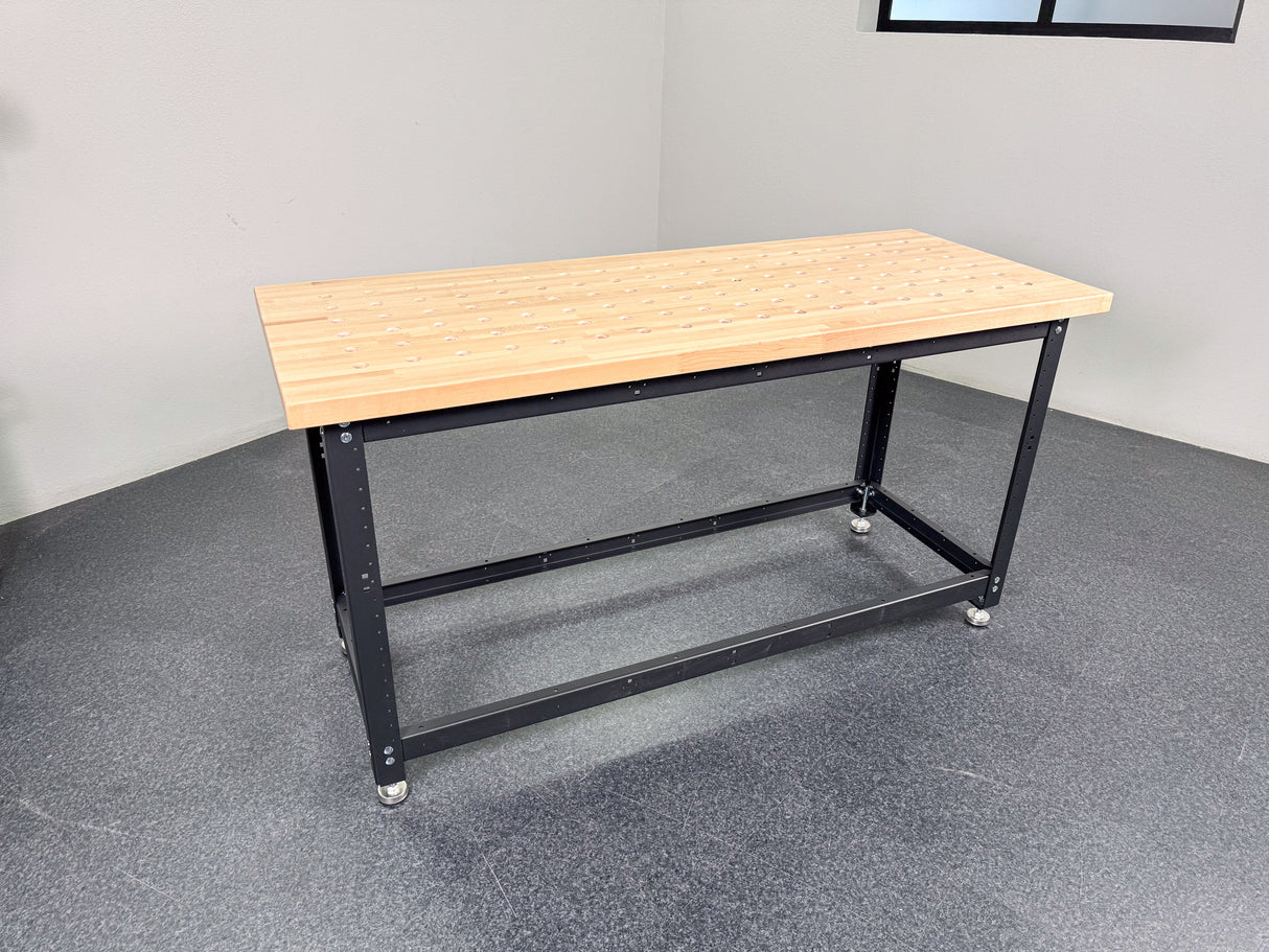 Torquata Workbench System 1500 x 600 Workbench Kit with Dog Hole Top