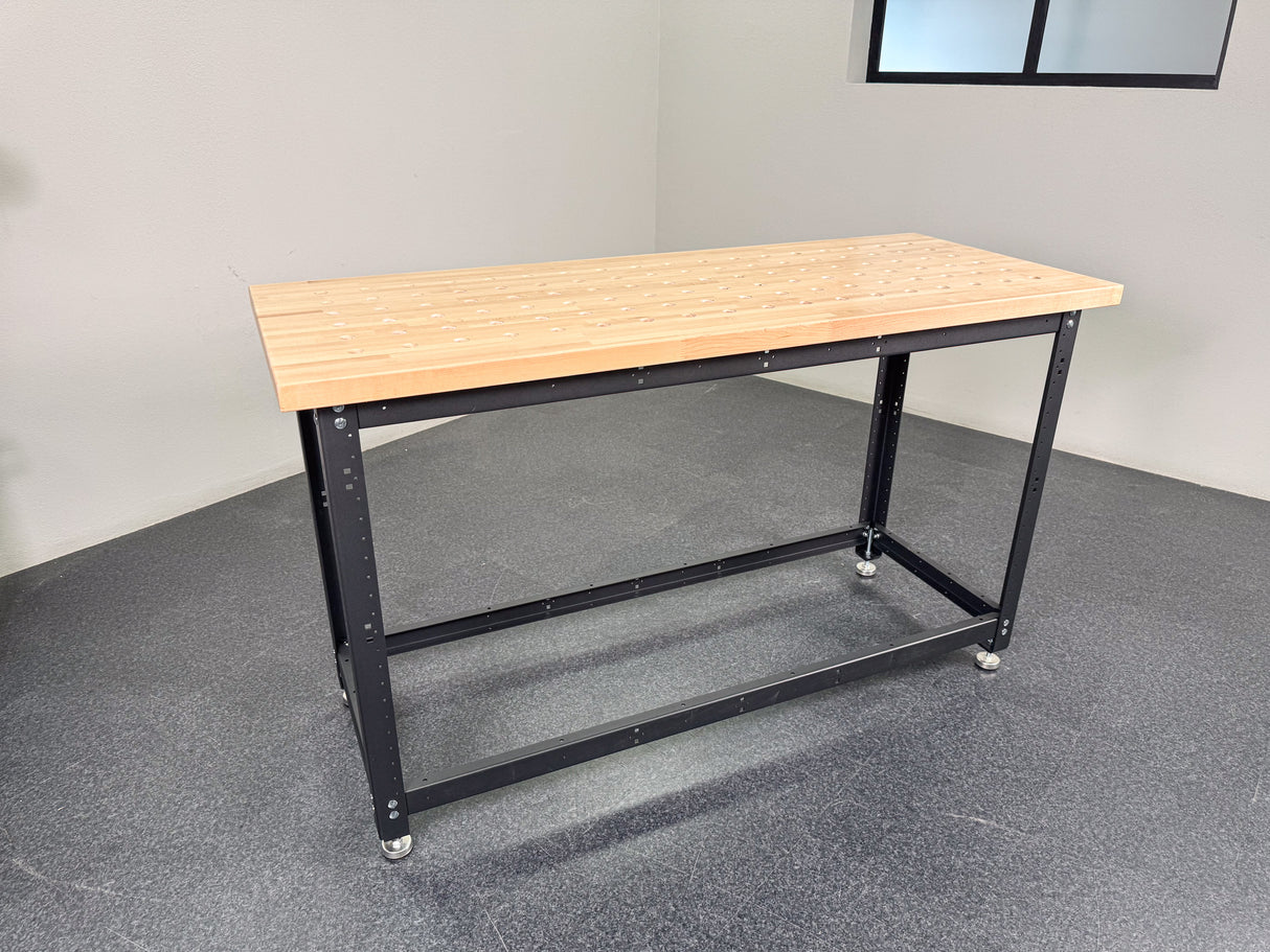 Torquata Workbench System 1500 x 600 Workbench Kit with Dog Hole Top