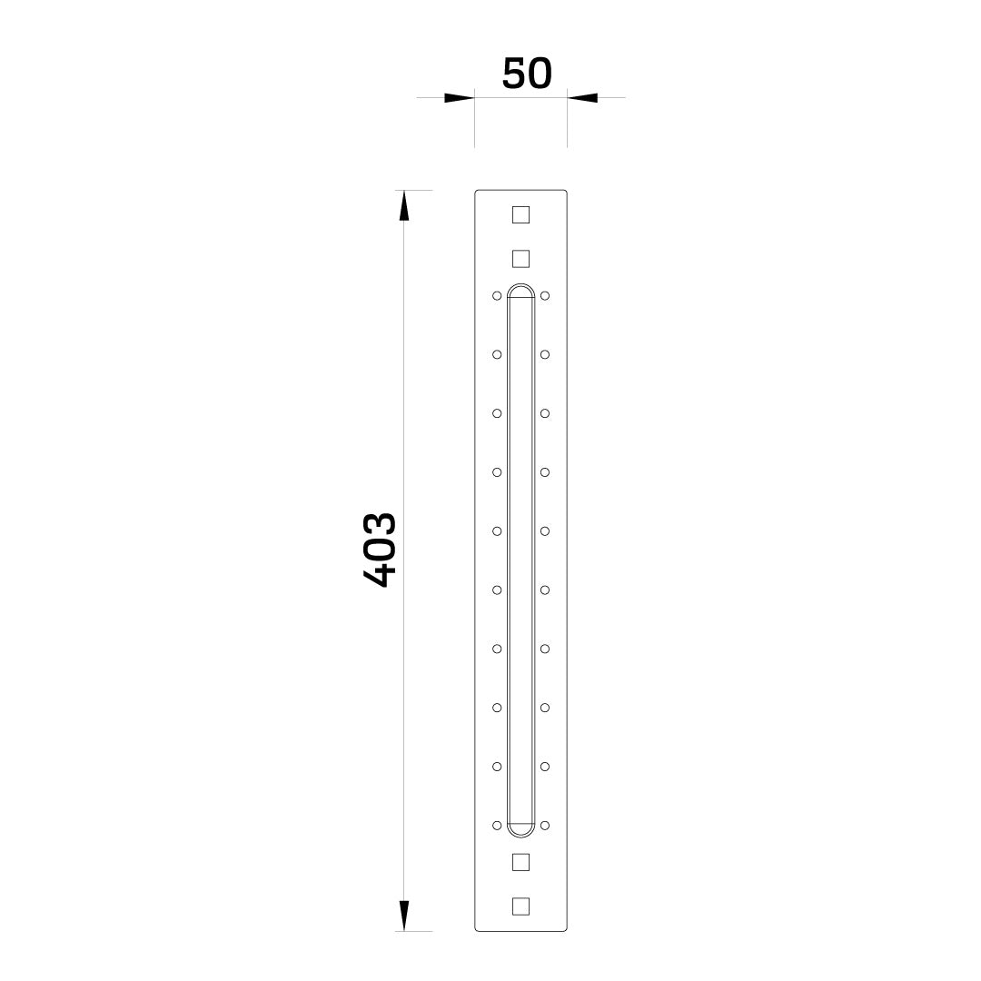 Torquata Workbench System Set of 2 Centre Supports