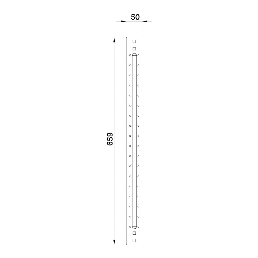 Torquata Workbench System Set of 2 Centre Supports