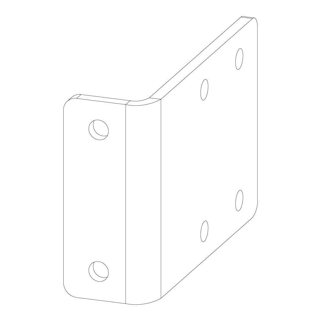 Torquata Workbench System Set of 2 Hinge Brackets