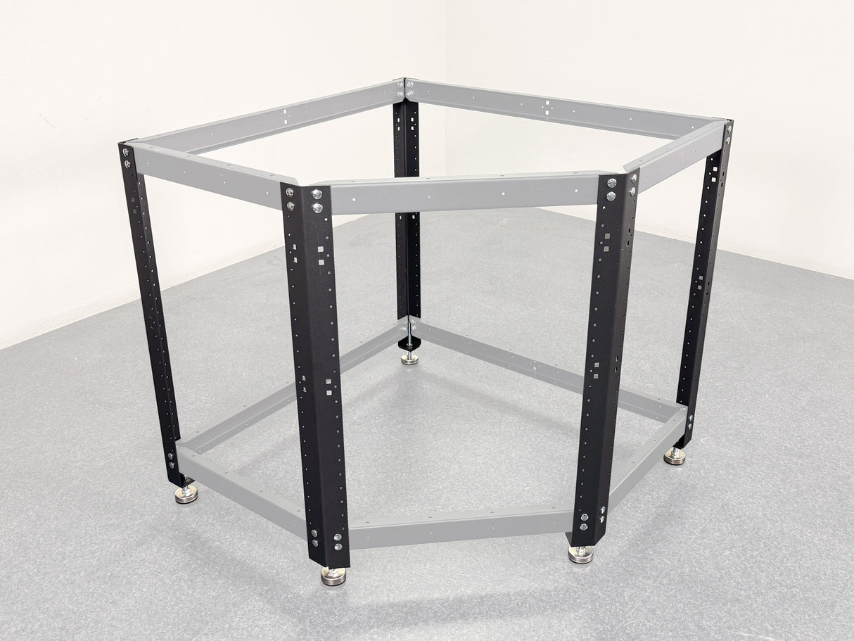 Torquata Workbench System Set of 5 Corner Bench Legs