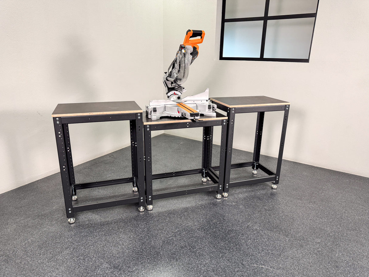 Torquata Workbench System Mitre Saw Stand Kit with 600mm Wings