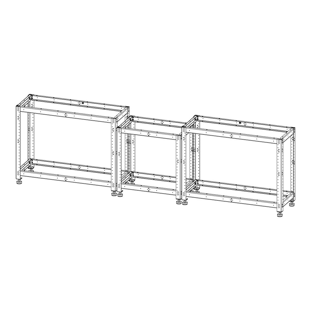 Torquata Workbench System Mitre Saw Stand Kit with 1100mm Wings