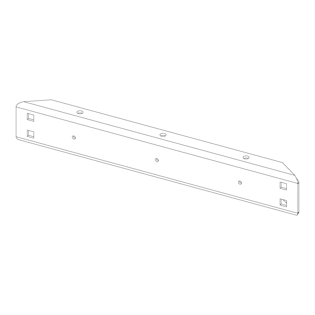 Torquata Workbench System Set of 2 Rails