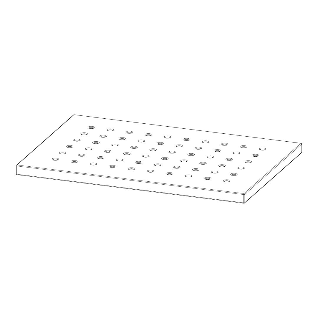 Torquata Workbench System Dog Hole Workbench Tops Maple