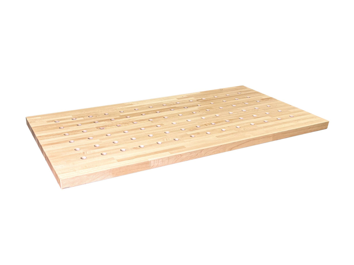 Torquata Workbench System Dog Hole Workbench Tops Maple