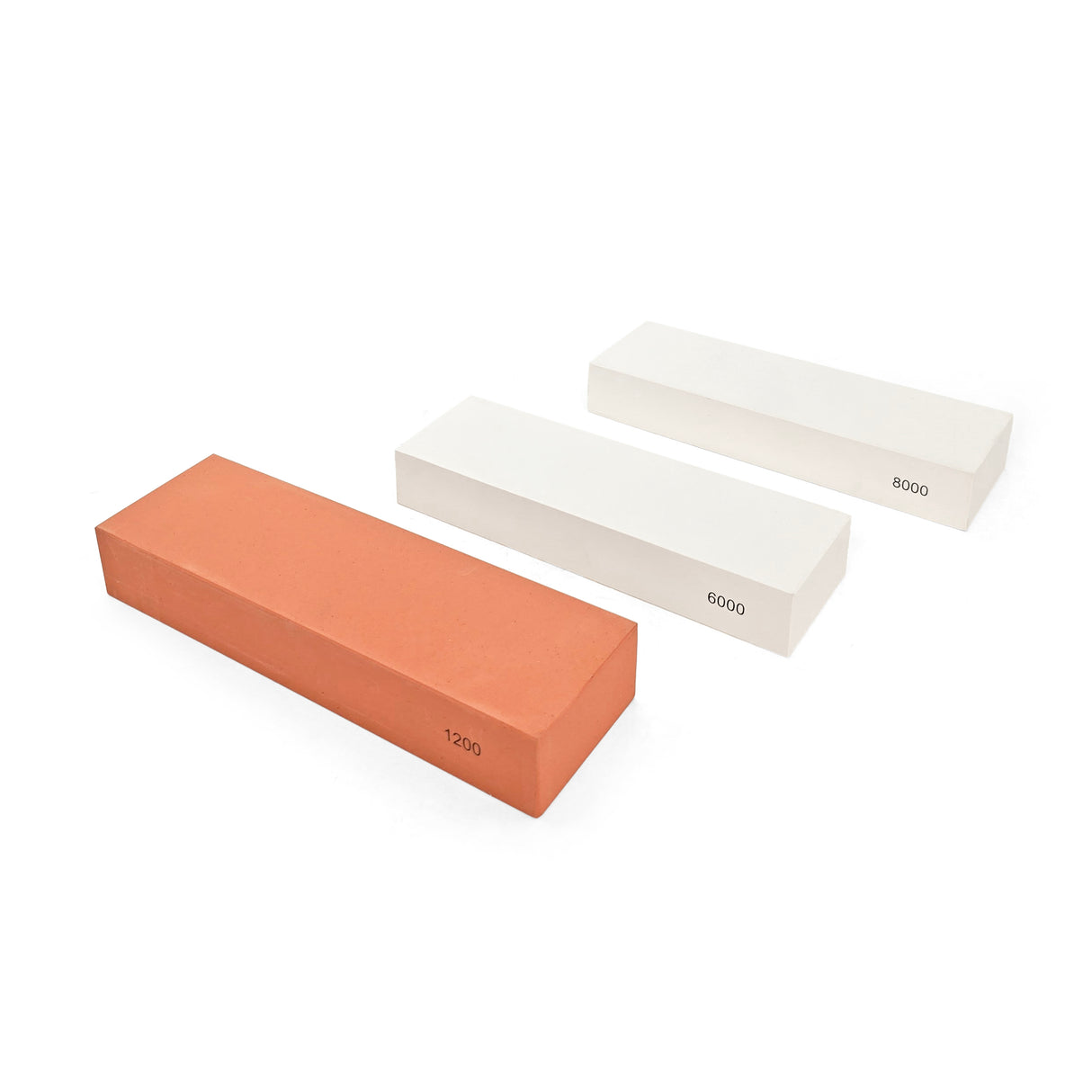 Three waterstones bundle for woodworking tool sharpening