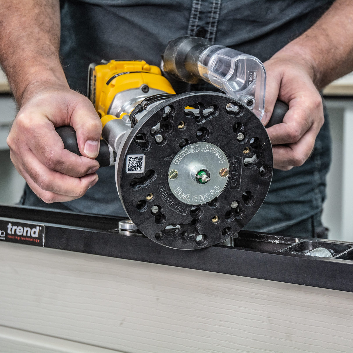 Trend 150mm Universal Plunge Router Sub-Base