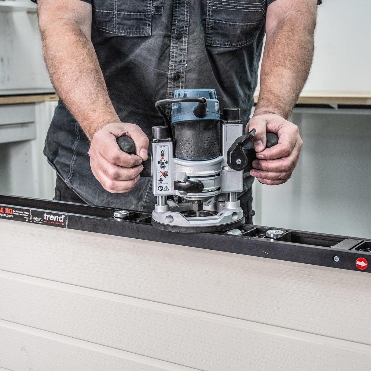 Trend 150mm Universal Plunge Router Sub-Base