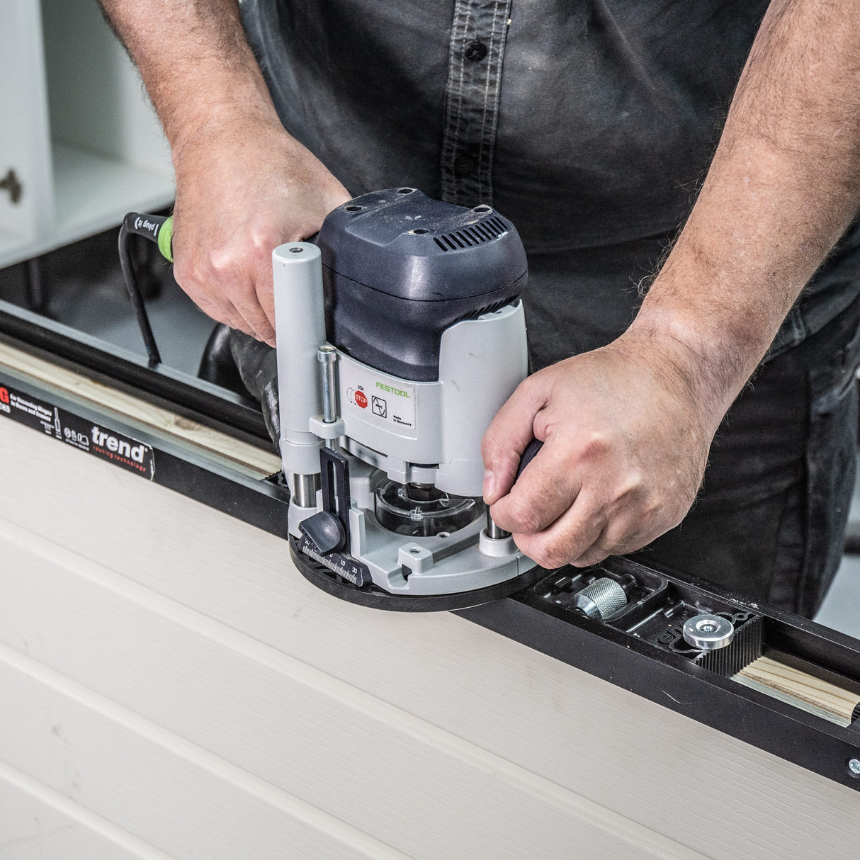 Trend 150mm Universal Plunge Router Sub-Base