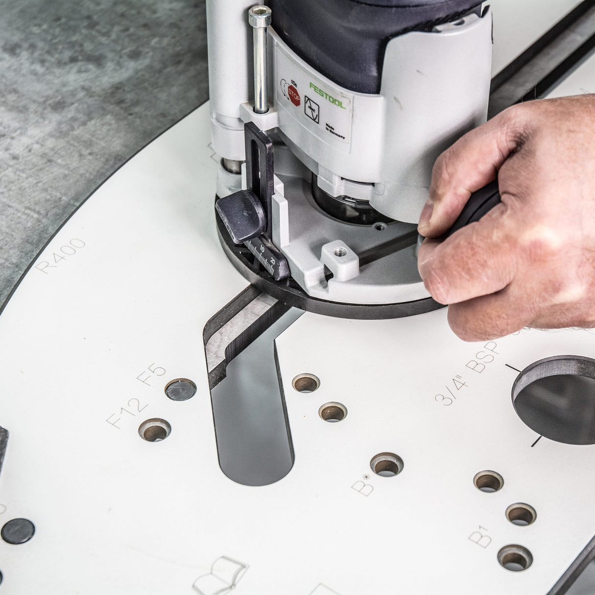 Trend 150mm Universal Plunge Router Sub-Base
