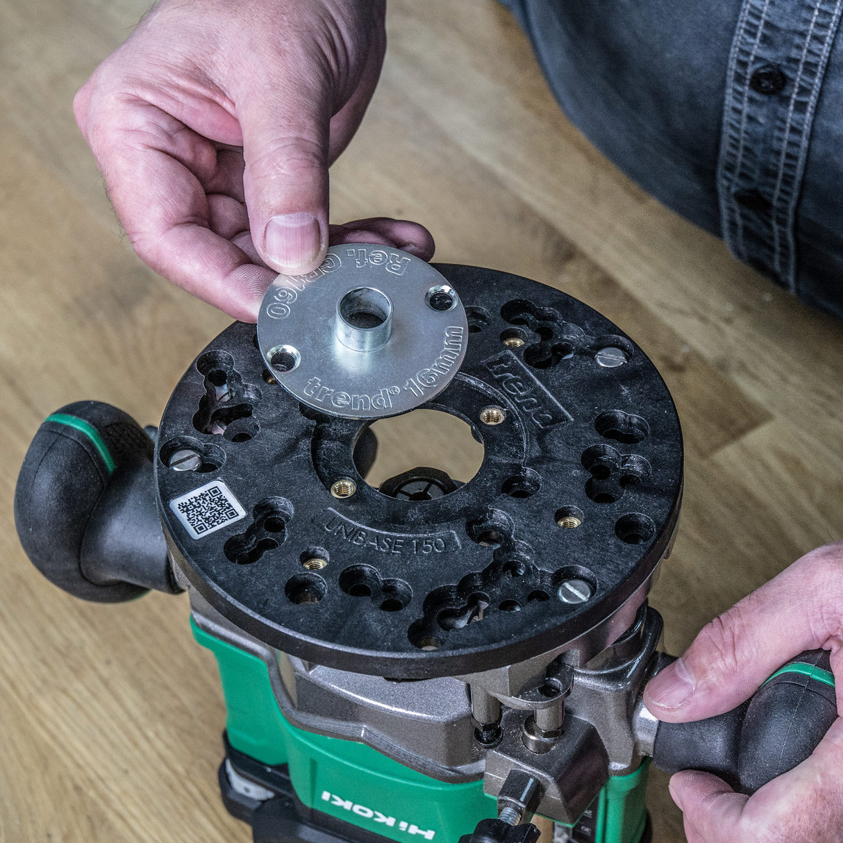 Trend 150mm Universal Plunge Router Sub-Base