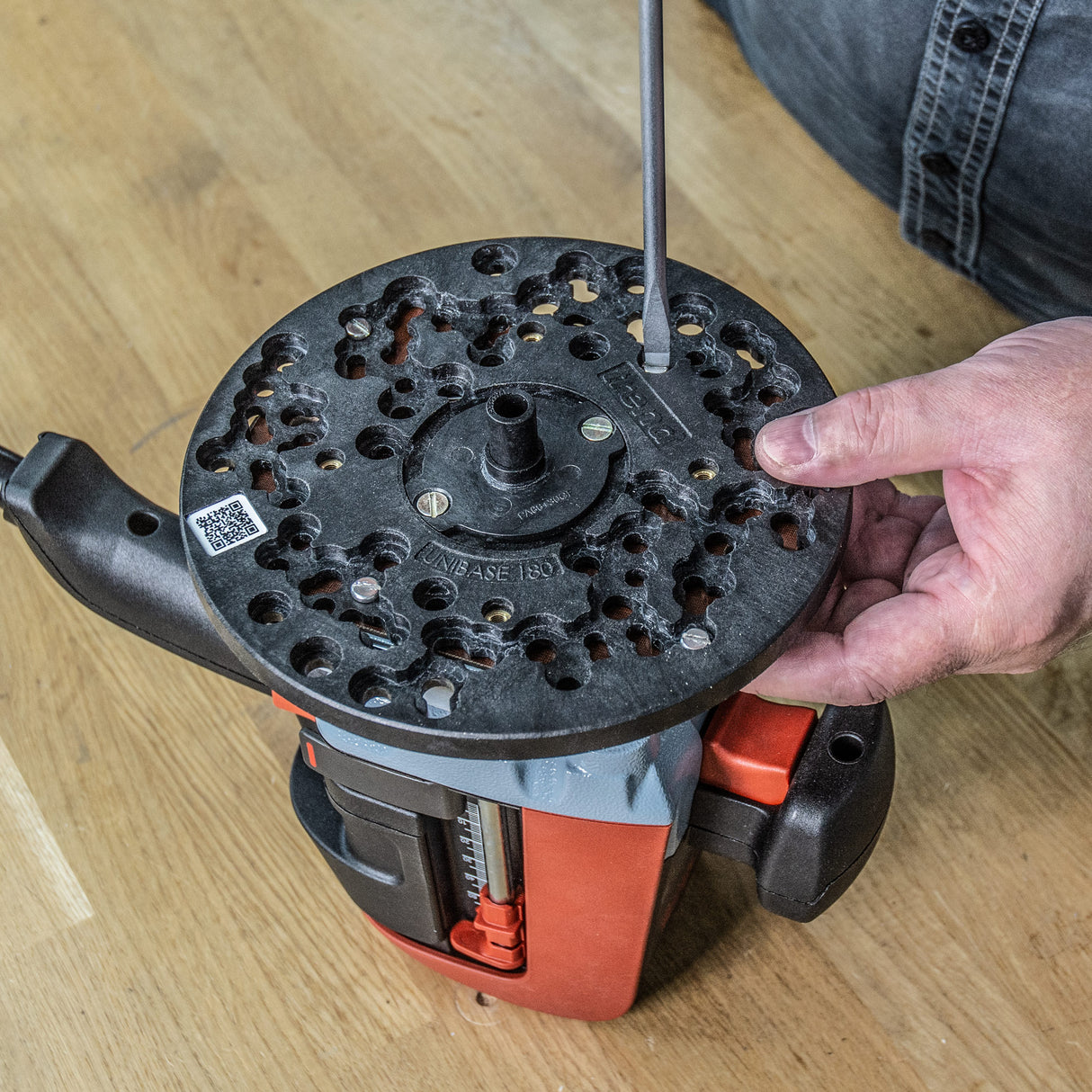 Trend 180mm Universal Plunge Router Sub-Base