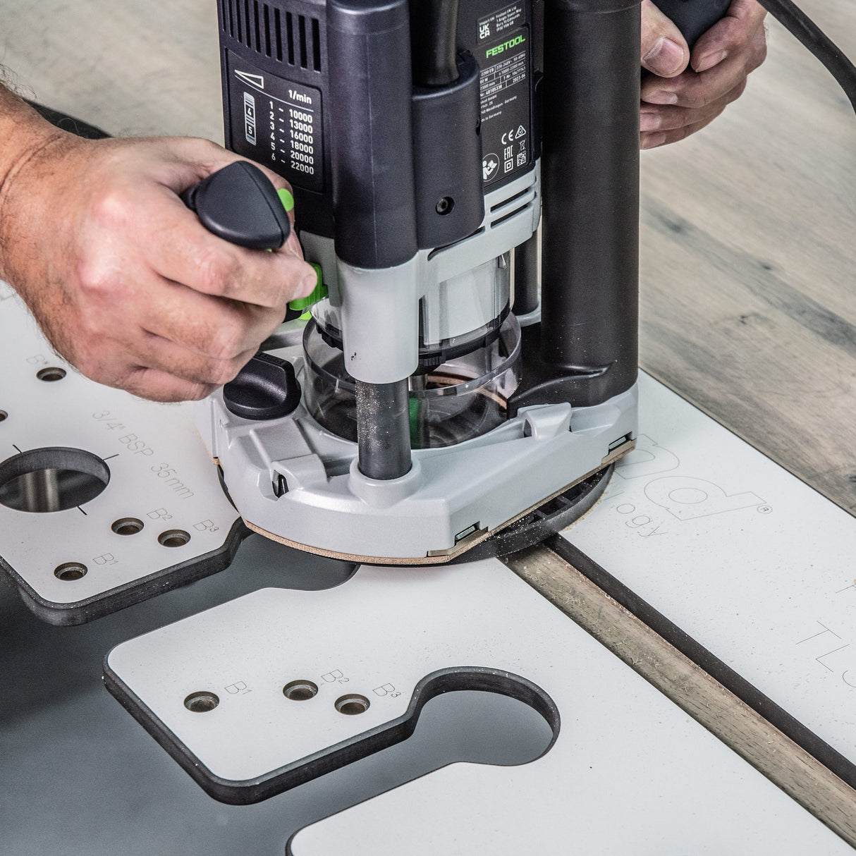 Trend 180mm Universal Plunge Router Sub-Base
