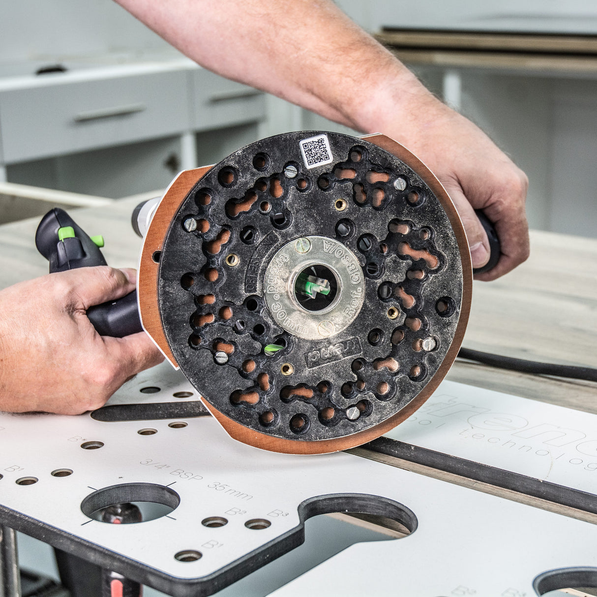 Trend 180mm Universal Plunge Router Sub-Base