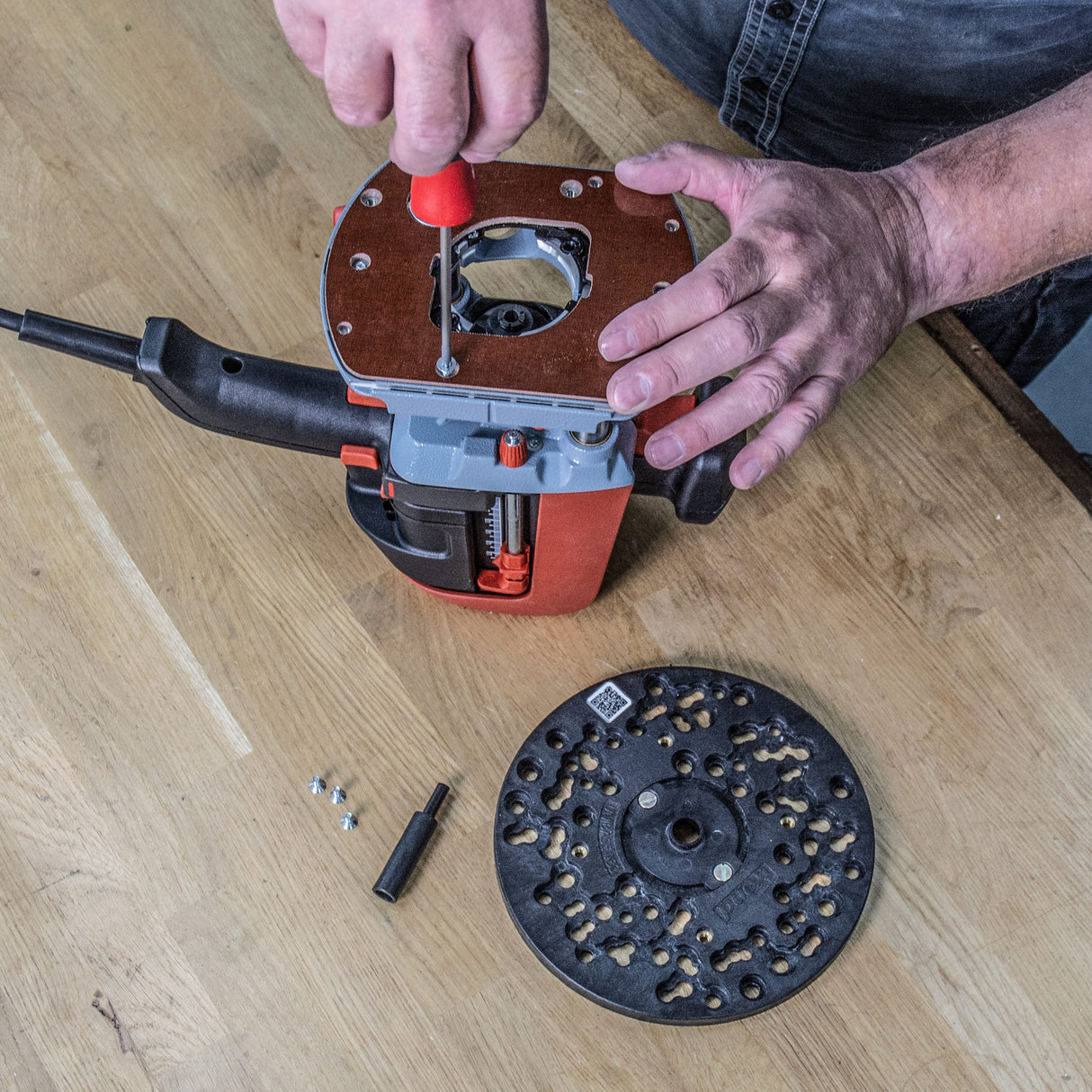 Trend 180mm Universal Plunge Router Sub-Base