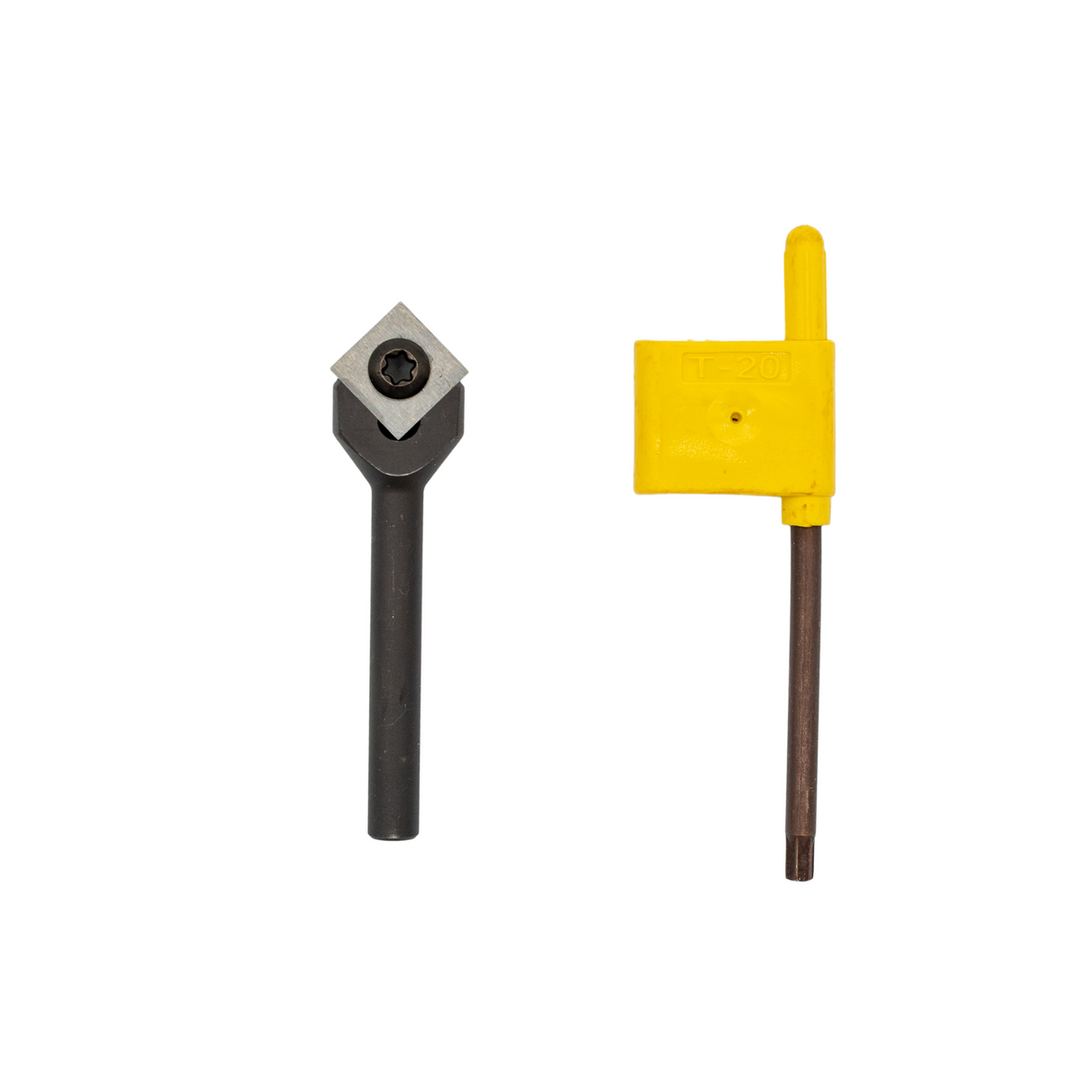 Torquata 90 Degree Carbide Insert V-Groove Router Bit 1/4in Shank