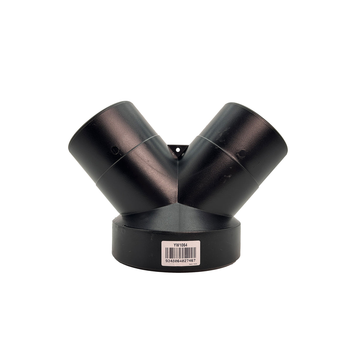 Sherwood Dust Extraction Y-Connector Fitting 6in to 4in Twin Outlet Reducer