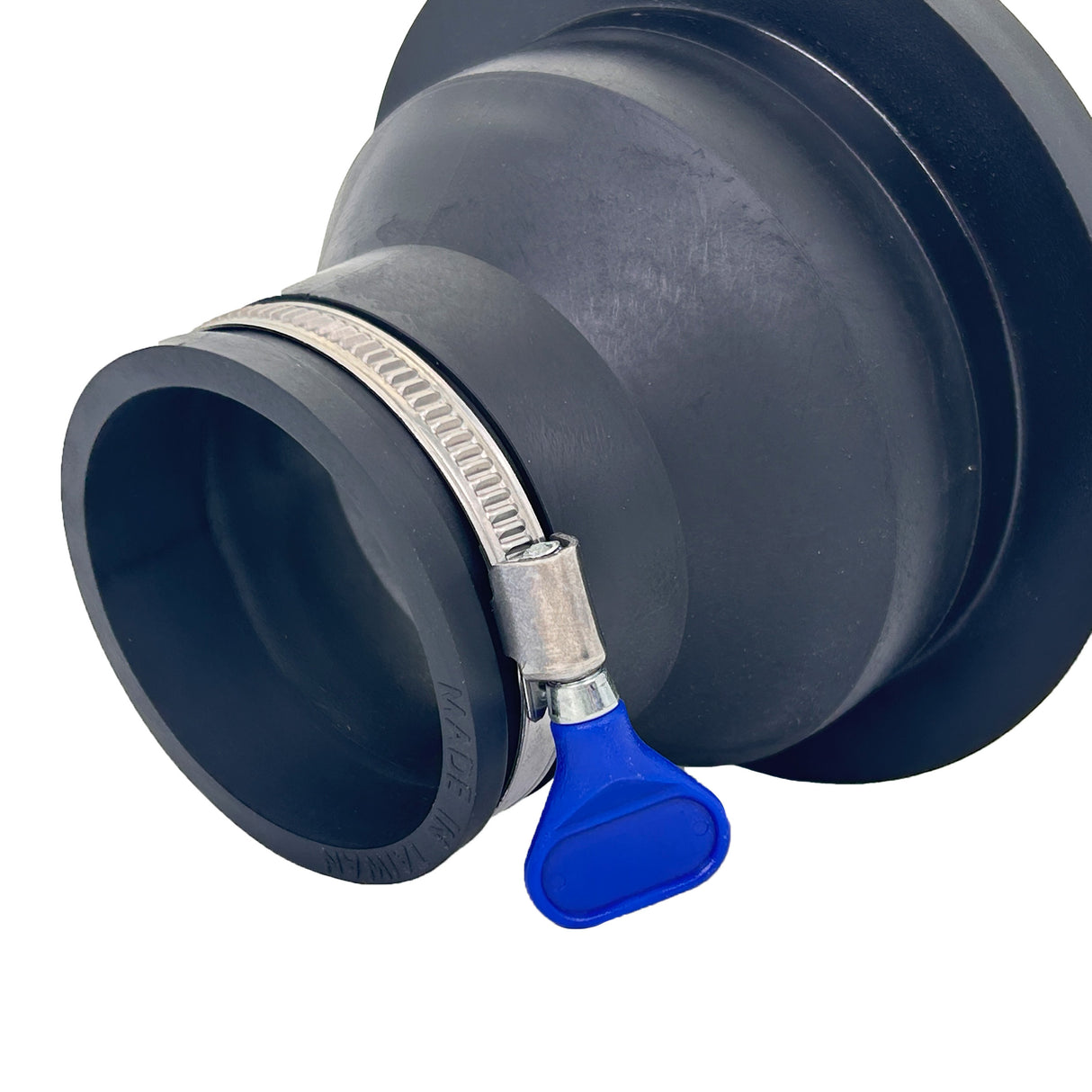 Sherwood Dust Extraction 4in Female Quick Connection Magnetic Coupling with 2 1/2in Flexible Cuff