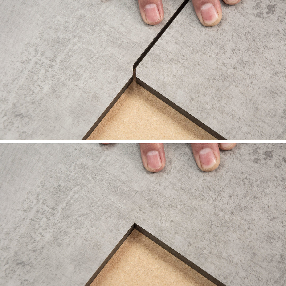 Trend ZIPBOLT Compact Laminate Worktop Connector Kit suits 12-15mm Material Thickness