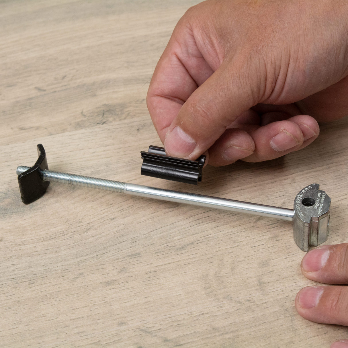 Trend ZIPBOLT Compact Laminate Worktop Connector Kit suits 26-40mm Material Thickness