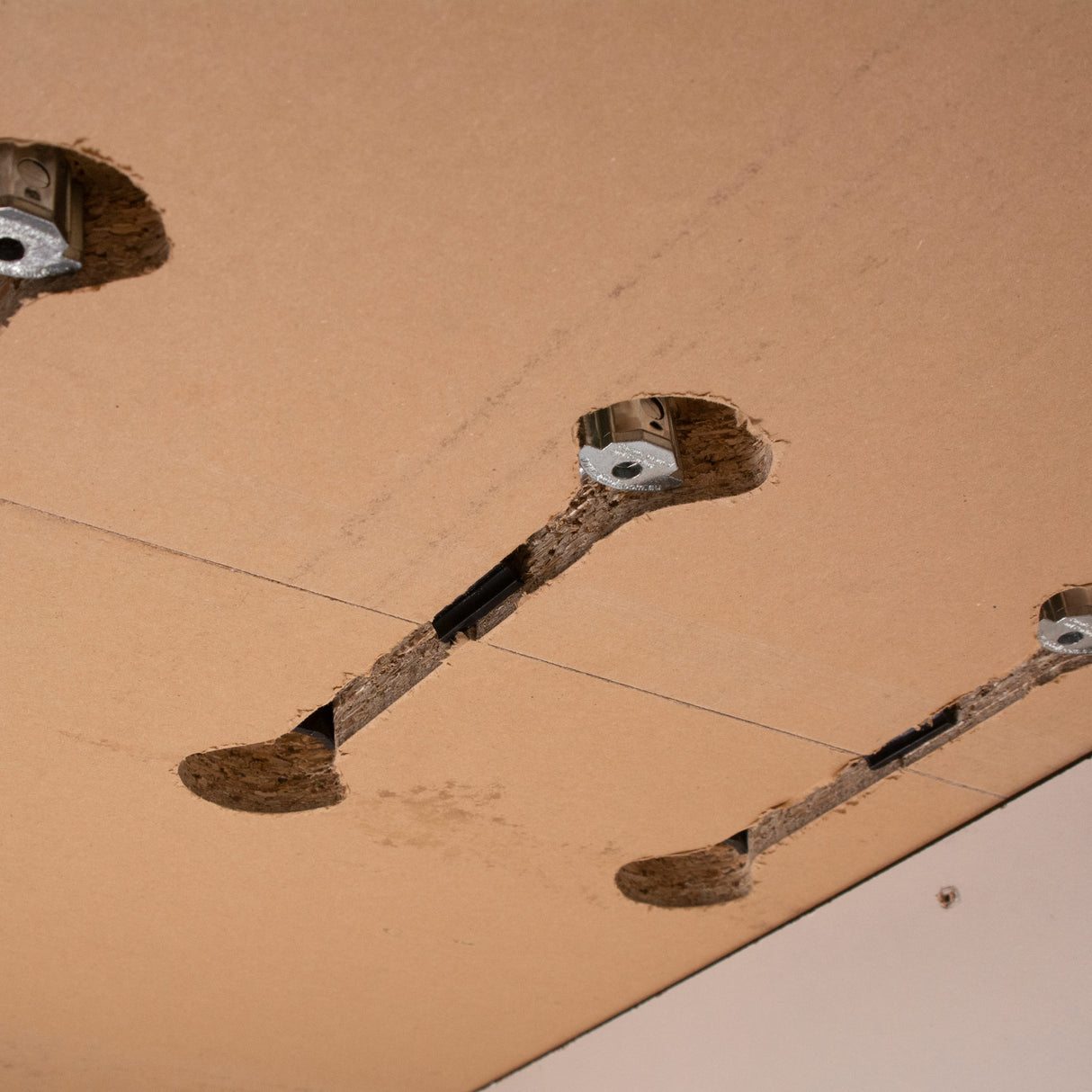 Trend ZIPBOLT Compact Laminate Worktop Connector Kit suits 26-40mm Material Thickness